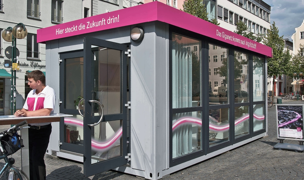 T-Com-Shops für den gelungenen Auftritt